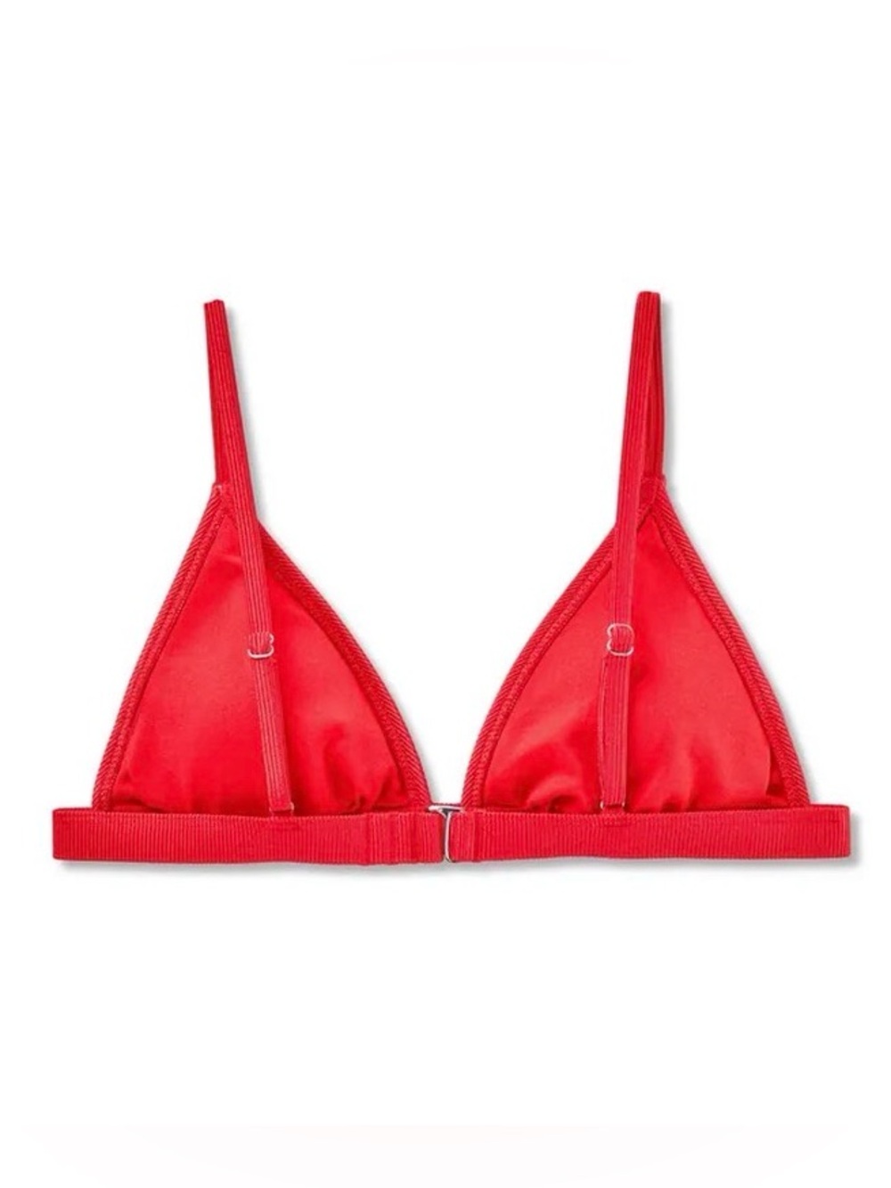 Wild Fable Shiny Ribbed Triangle Bikini Top - Picture 3 of 6